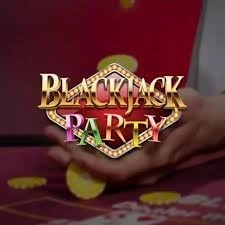 Blackjack Party game by Evolution – logo hosted on Monster Casino