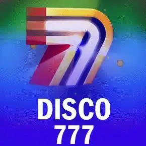 Crash Games logo of Disco 777 from OneXTwo Gaming at Monster Casino