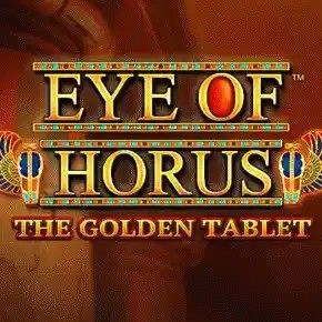 Eye of Horus The Golden Tablet Megaways by Blueprint Gaming, showcased at casinomonster.be – game logo