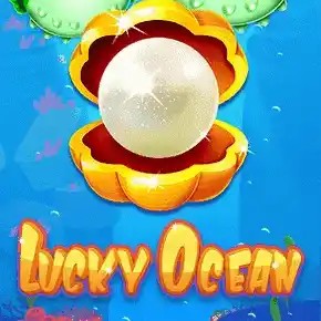 Crash Games logo of Lucky Ocean from Onlyplay at Monster Casino