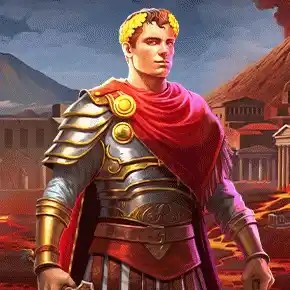 Pompeii Megareels Megaways game by Pragmatic Play – logo hosted on Monster Casino