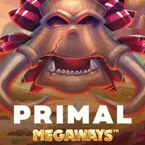 Primal Megaways by Blueprint Gaming, showcased at casinomonster.be – game logo