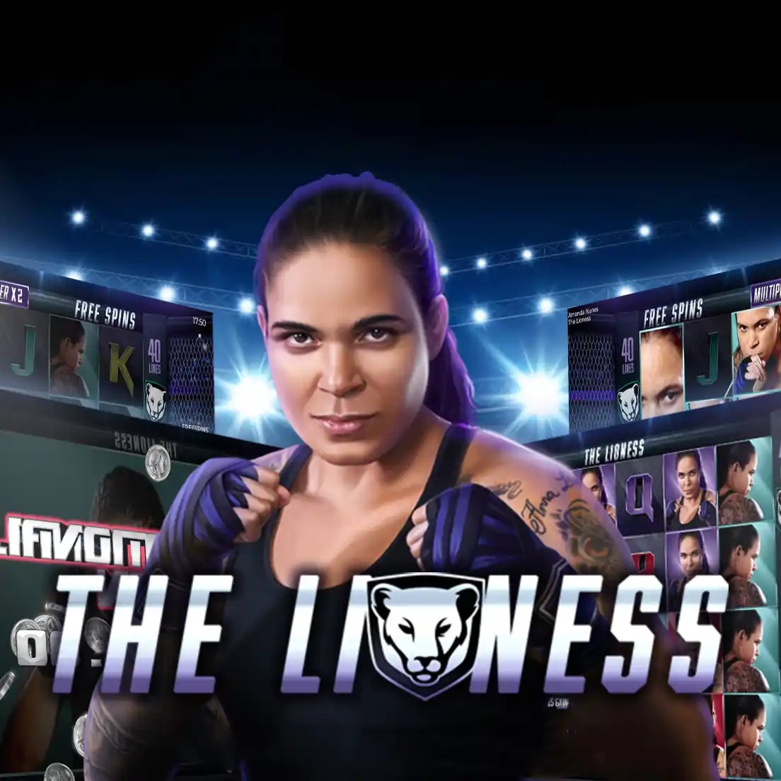 The Lioness game by MGA Games – logo hosted on Monster Casino