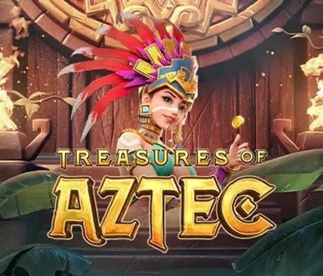 Treasures of Aztec by PG Soft, showcased at casinomonster.be – game logo